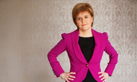 Nicola Sturgeon, first minister of Scotland and SNP leader.
