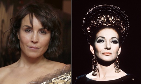 Noomi Rapace  and Maria Callas.