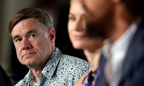 Gus Van Sant at the press conference.