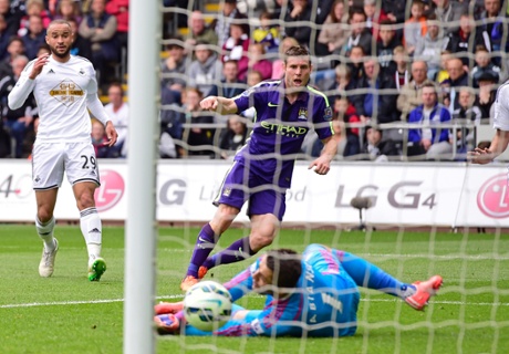 James Milner scores.