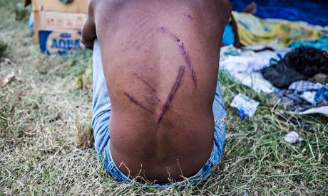 The Kuala Langsa refugee camp in Sumatra