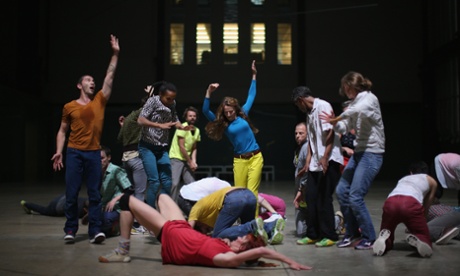 Art of dance … a dress rehearsal for Musée de la Danse, Tate Modern, London.