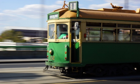 A Melbourne tram