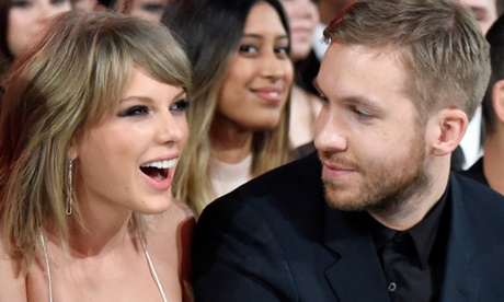 Recording artists Taylor Swift (L) and Calvin Harris attend the 2015 Billboard Music Awards at MGM Grand Garden Arena on May 17, 2015 in Las Vegas, Nevada.  