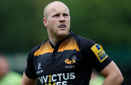 Wasps scrum-half Joe Simpson.