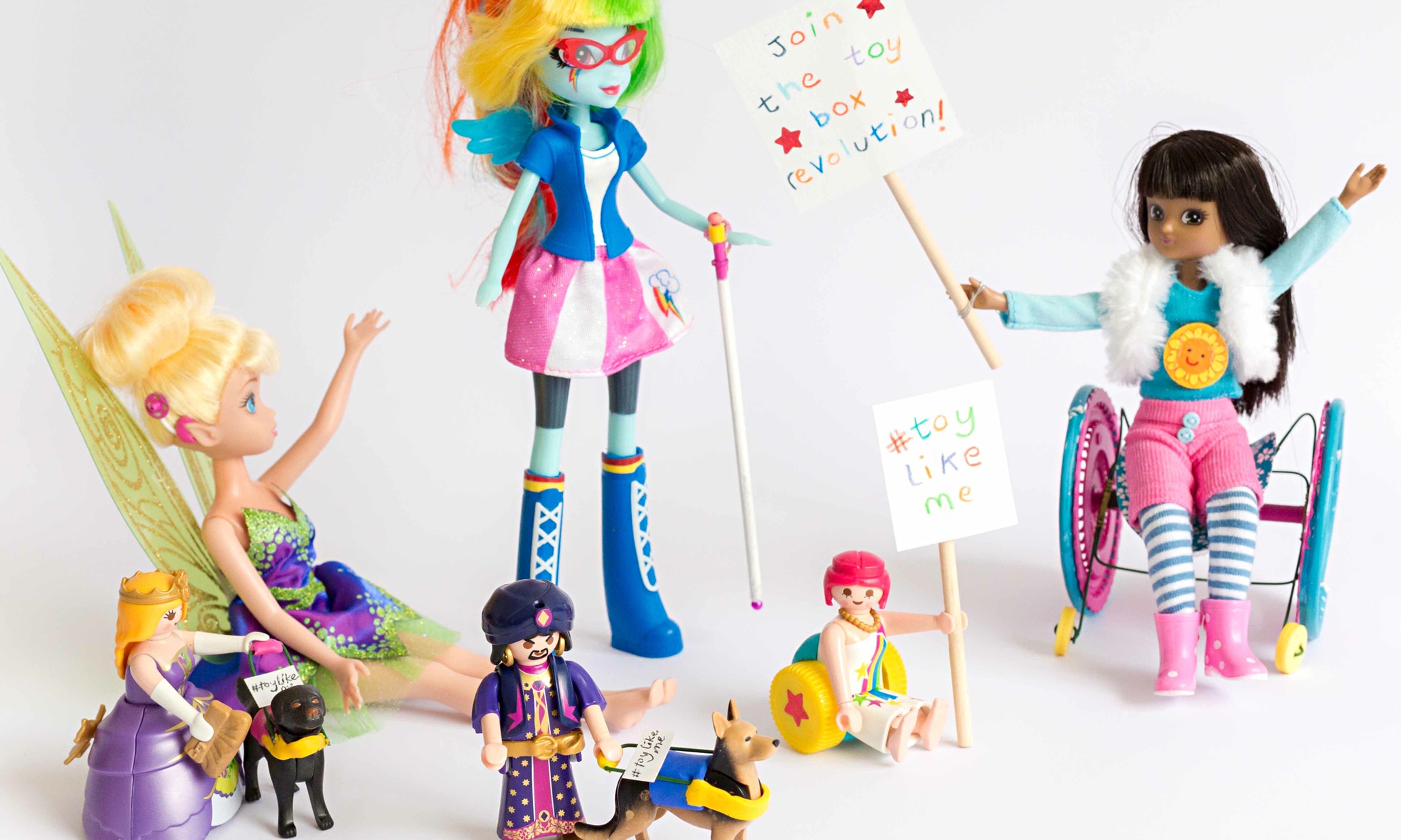 toylikeme, le prime bambole con disabilità