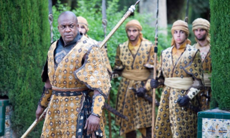 DeObia Oparei as Areo Hotah in Unbowed, Unbent, Unbroken