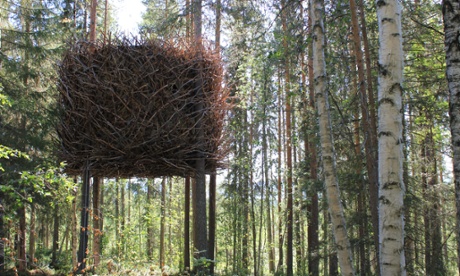 Bird’s Nest Treehotel in Harads, Sweden.