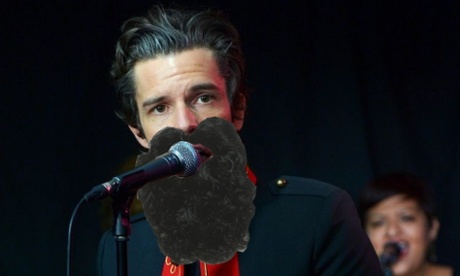 Brandon Flowers with beard