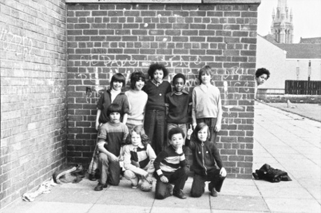 Street football team in Toxteth