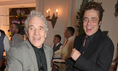 Abel Ferrara and Benicio del Toro in Cannes, May 15.