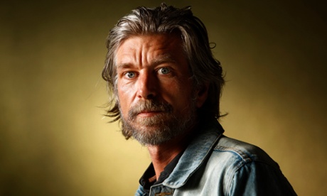 Karl Ove Knausgaard seen before speaking at the Edinburgh International Book Festival, Edinburgh, Scotland. 