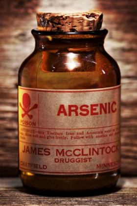 Arsenic in a jar