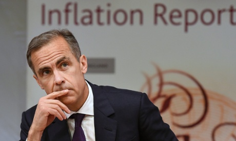 Bank of England governor Mark Carney has warned that inflation could turn negative before an expected pick up towards the end of the year as the effect of oil and food price falls fades.