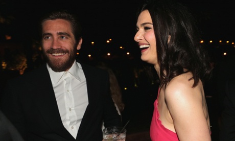 Jake Gyllenhaal and Rachel Weisz at last night's Calvin Klein celebrate Women in Film party.