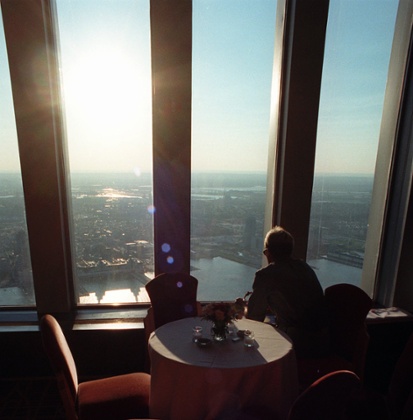 The towers’ windows were so narrow partly because Minoru Yamasaki was afraid of heights.