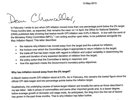 Carney's open letter