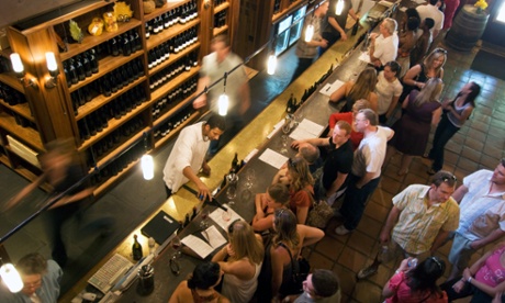 Tasting room at Buena Vista Winery.