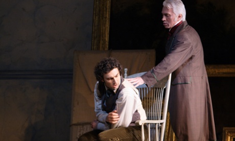 Jonas Kaufmann and Dmitri Hvorostovsky in  La Traviata, ROH 2008
