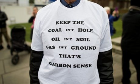 An activist attends an anti-fracking rally outside the Houses of Parliament in central London on January 26, 2015, calling for MPs to vote for a moratorium on fracking within the UK. A committee of British lawmakers demanded a national moratorium on fracking due to environmental concerns on Monday, ahead of a crucial vote intended to boost the shale gas industry.