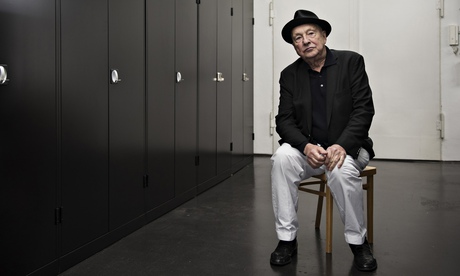 Georg Baselitz in his Munich archive