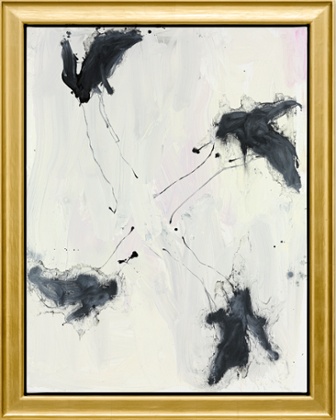 Something turns and makes Music, 2015, one of Georg Baselitz's new series of works for the White Cube exhibition at Glyndebourne.