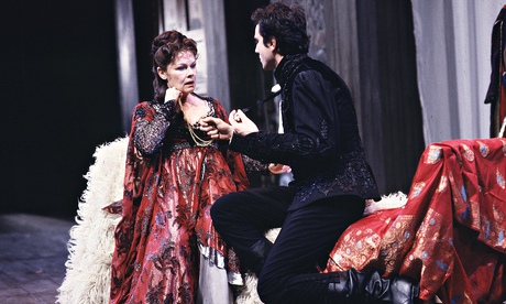 Judi Dench and Daniel Day Lewis in Hamlet