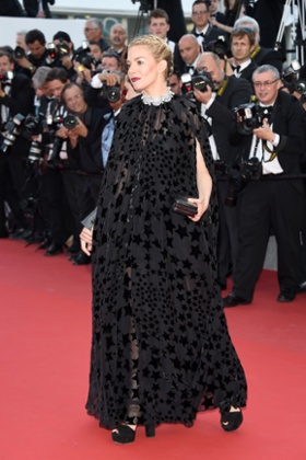 Sienna Miller at the Carol premiere at the Cannes film festival 2015.