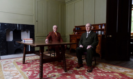 'Don't lick the paint' ... it's lead, the same as they used in the 18th century. Photograph: Christian Sinibaldi for the Guardian