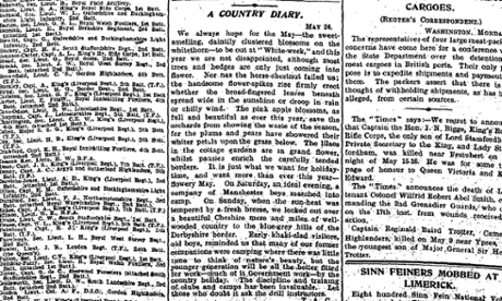 The Manchester Guardian, 25 May 1915.