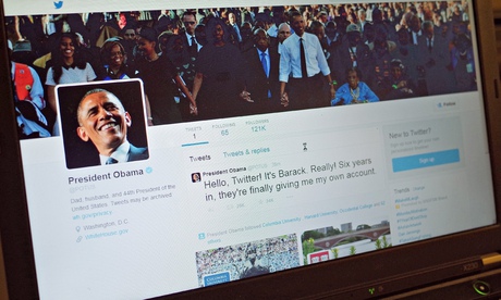 An illustration shows US President Barac