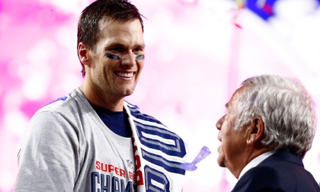 Tom Brady and Robert Kraft