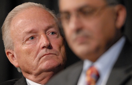 Fed Palmer, senior vice president of government affairs for Peabody Energy, participates in a  conference exploring exploring alternative Energy Sources in the offshore industry at the 2006 Offshore Technology Conference in Houston, Texas on Wednesday, May 3, 2006.