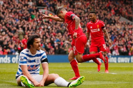 Then wheels away in celebration.