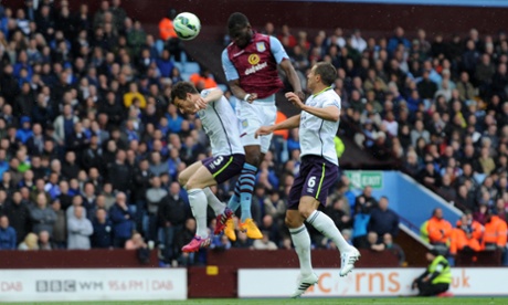 Christian Benteke's unstoppable header.