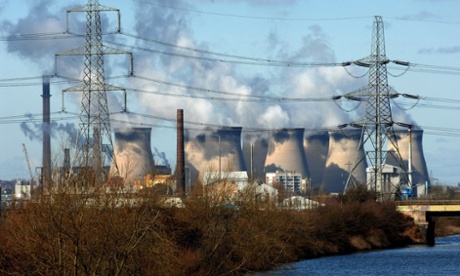 Ferrybridge coal-fired power station in West Yorkshire