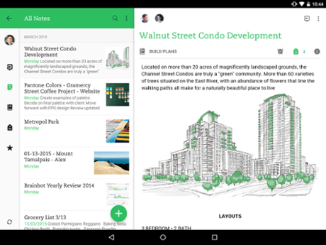 Evernote has moved beyond the desktop to smartphones, tablets and wearables.