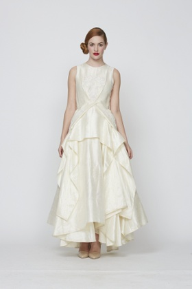 Pure class: Bora Aksu's silk dress for Peopletree.
