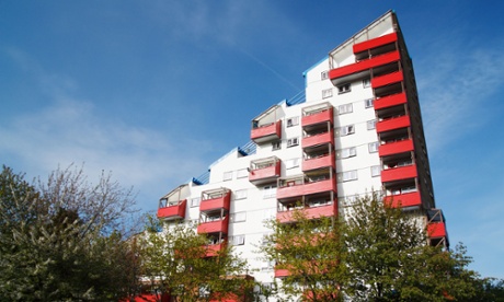 Ralph Erskine’s Byker Wall estate, Tyne and Wear.