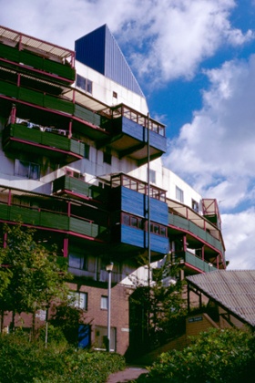 Part of the Byker Wall,.