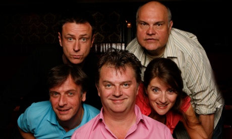 Comrades in comedy … Paul Merton and chums.