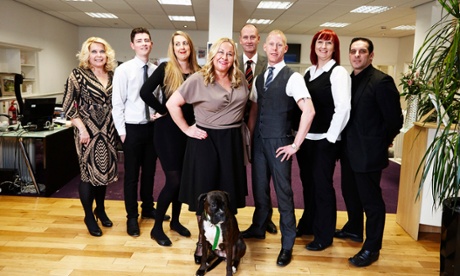 The team from Candelisa, new stars of Channel 4's The Job Centre.
