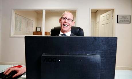 Phil – still smiling.