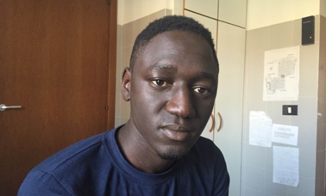 Samba Kamar, one of 28 survivors from the Mediterranean's deadliest modern shipwreck