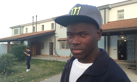 Omar Diawara, one of 28 survivors of the Mediterranean's deadliest modern shipwreck