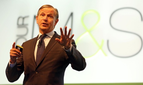 Bolland fields questions at an M&S annual general meeting.