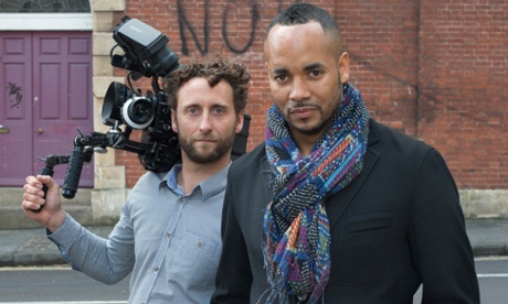 Film-makers Andy Mundy-Castle, right, and Jon Mowat.