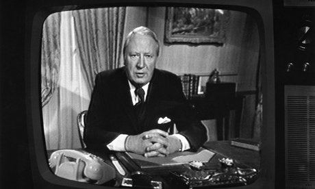 Edward Heath On TV in 1974
