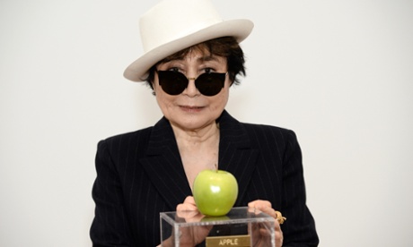 Yoko Ono at the One Woman Show press preview.