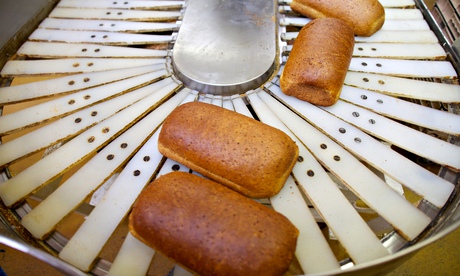 Greggs bread production line 